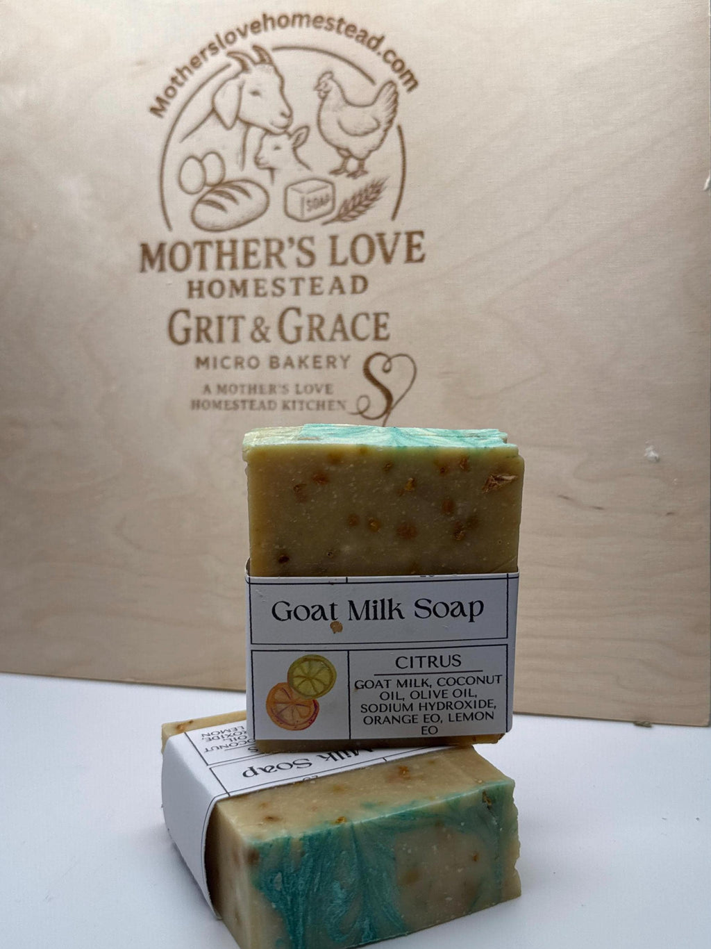 Citrus Goat’s Milk Soap