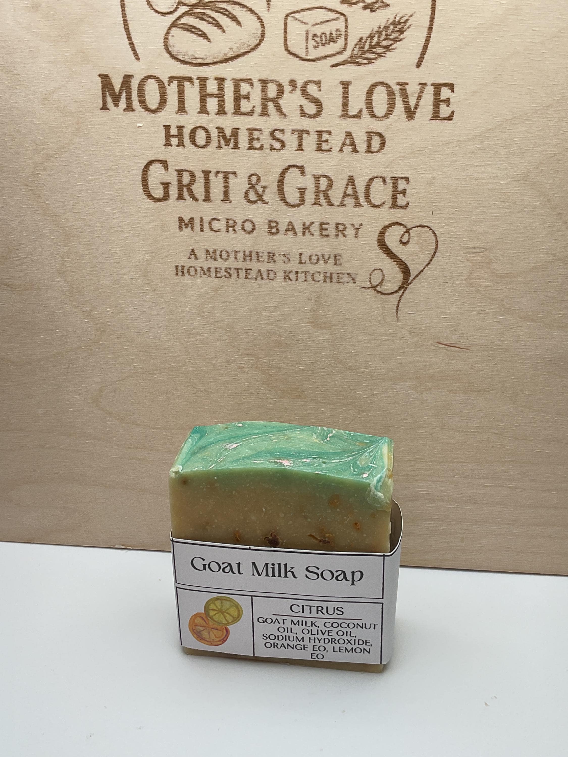 Citrus Goat’s Milk Soap