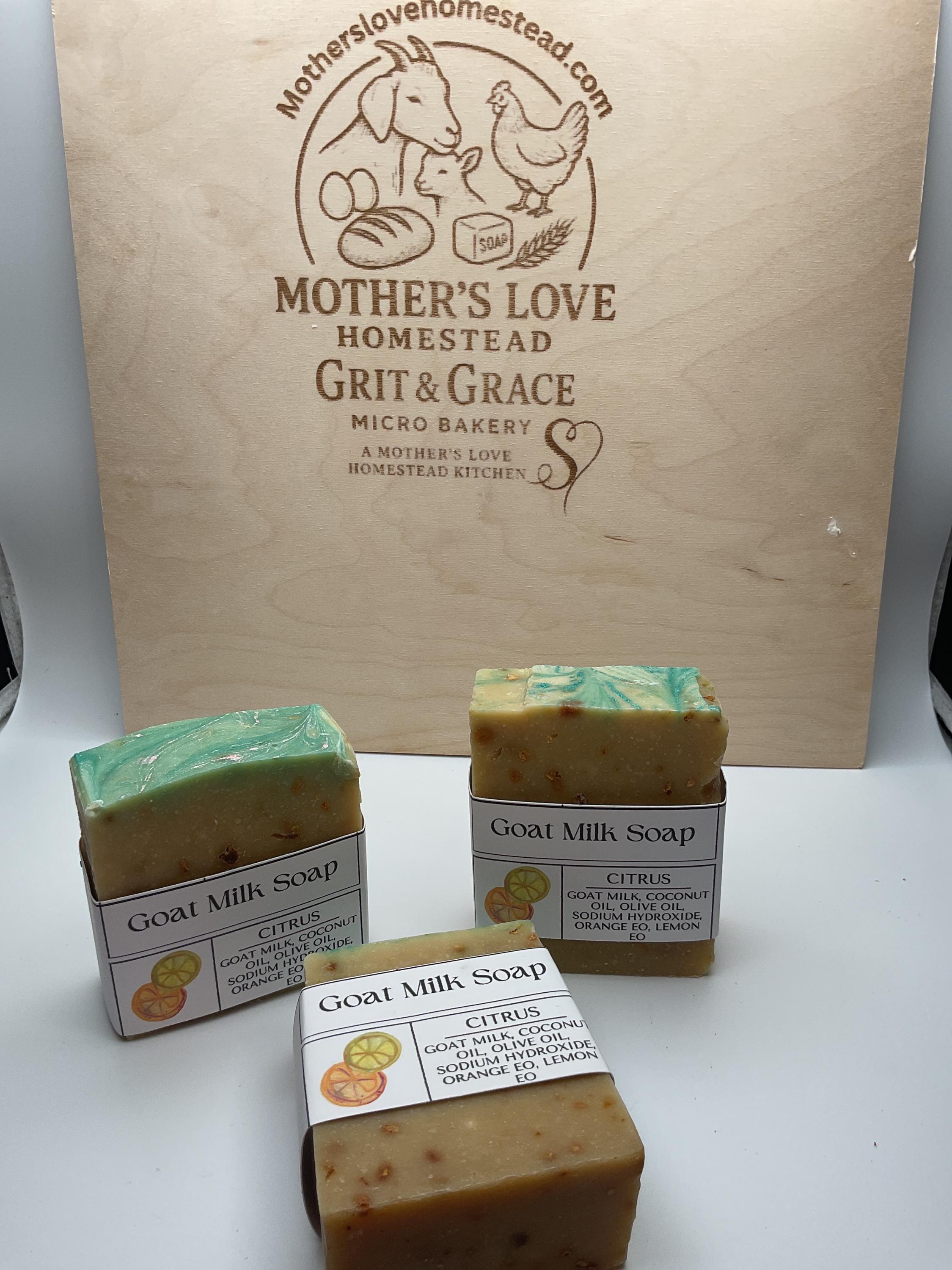 Citrus Goat’s Milk Soap