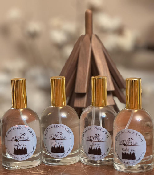 Frosted Fir Room and Linen Spray - Embrace the Essence of Winter