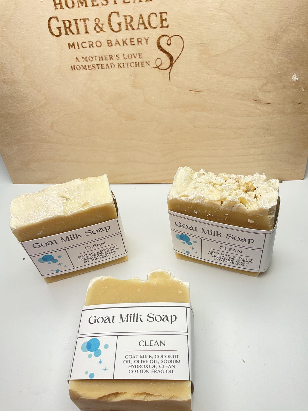 Handmade Clean Goat’s Milk Soap