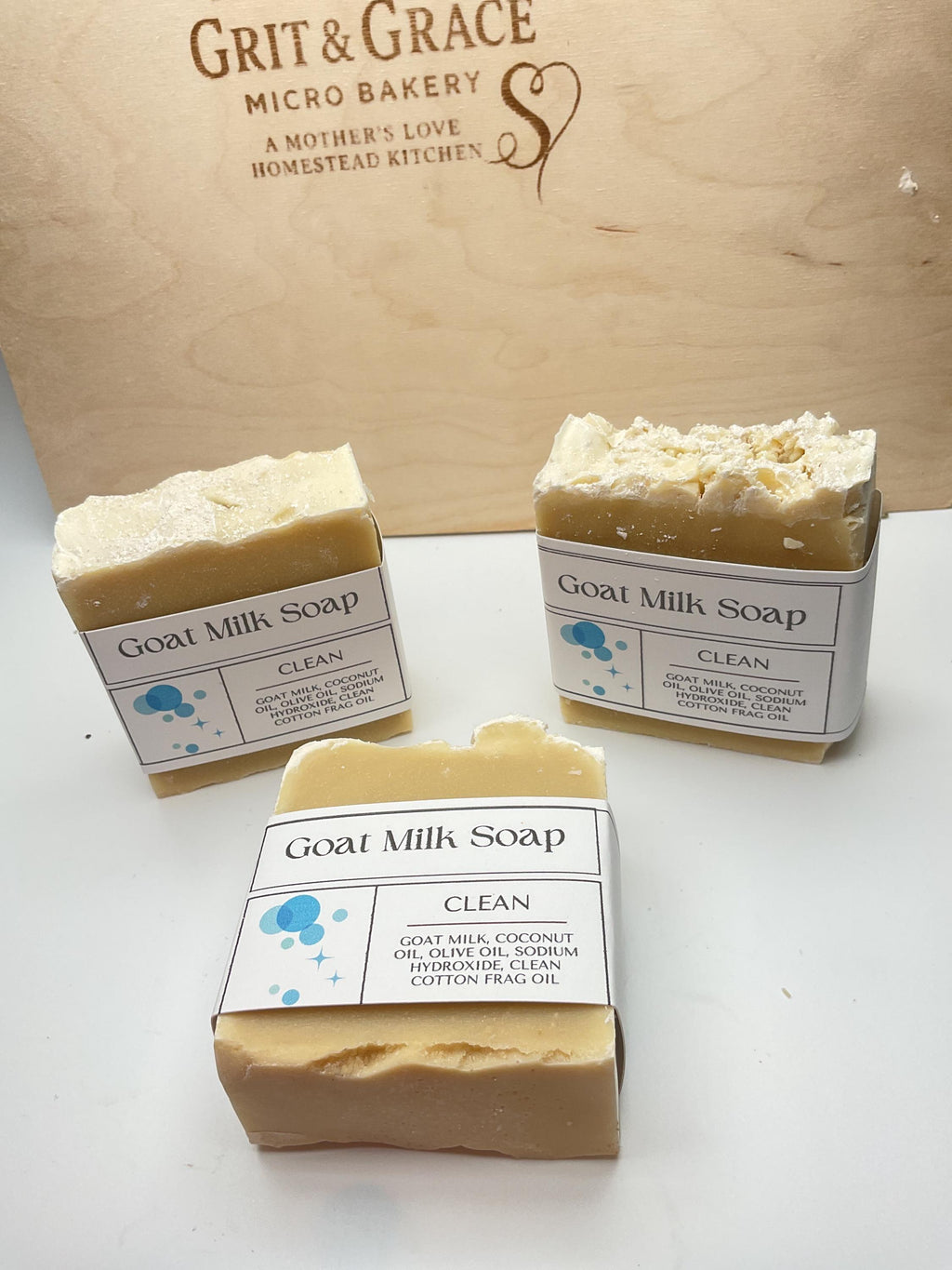 Handmade Clean Goat’s Milk Soap