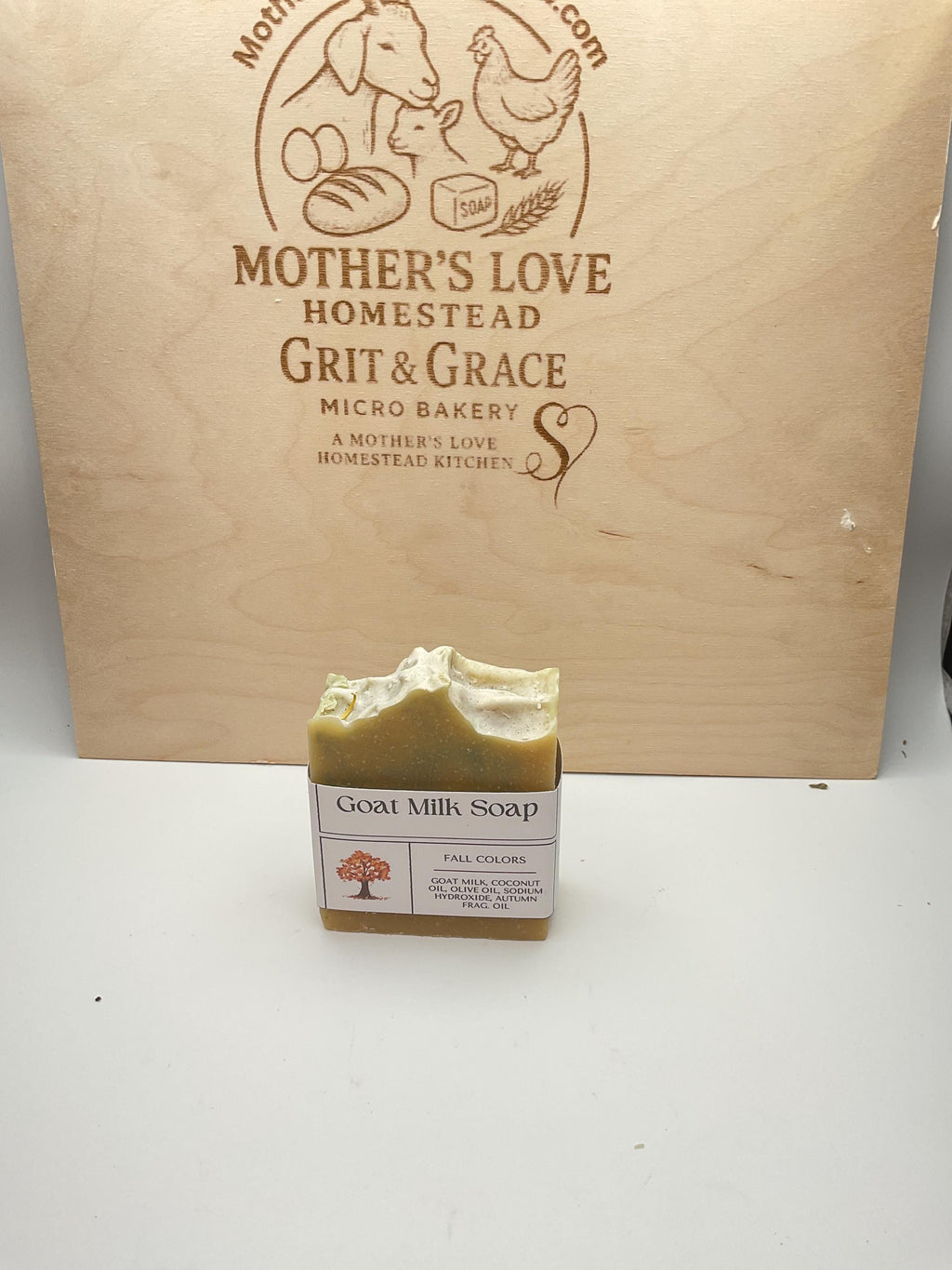 Handmade Fall Colors Goat’s Milk Soap