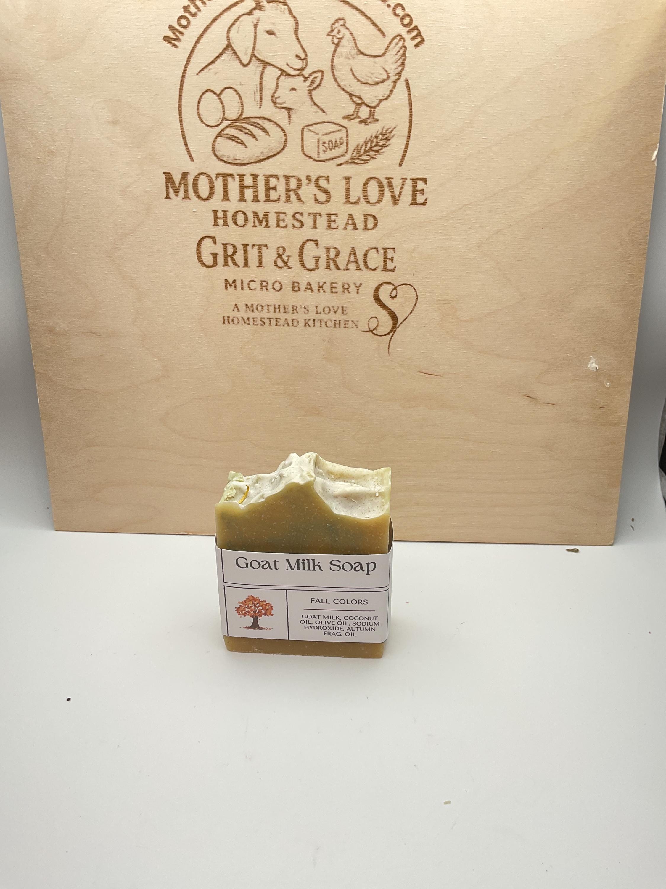 Handmade Fall Colors Goat’s Milk Soap