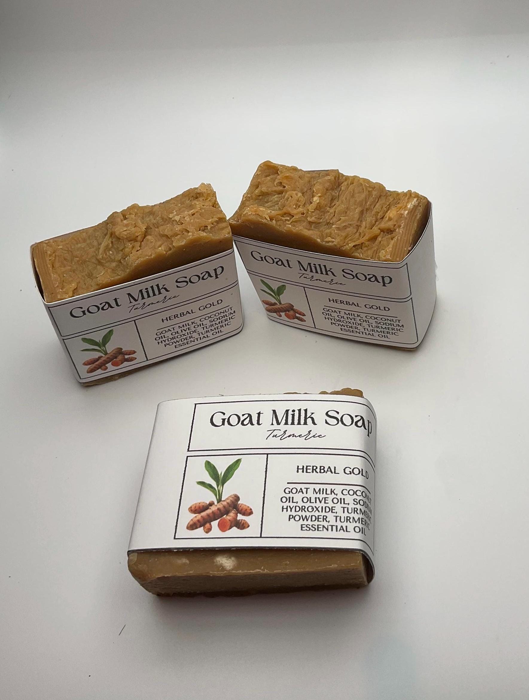 Handmade Turmeric Goat’s Milk Soap