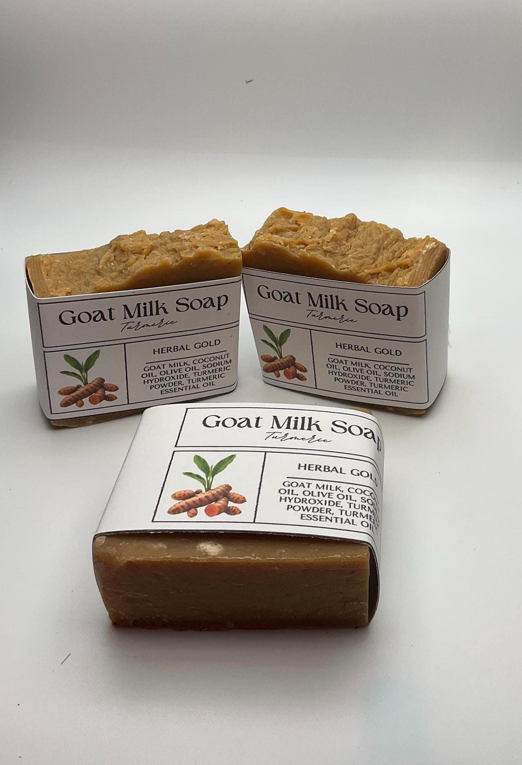 Handmade Turmeric Goat’s Milk Soap