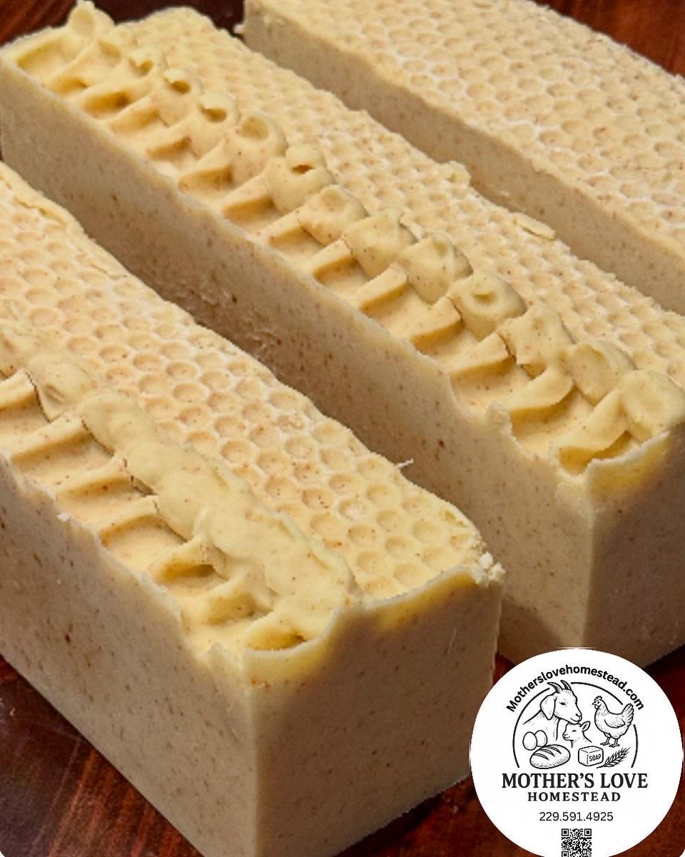 Honey Vanilla Goat Milk Soap: Handmade Artisan Skincare