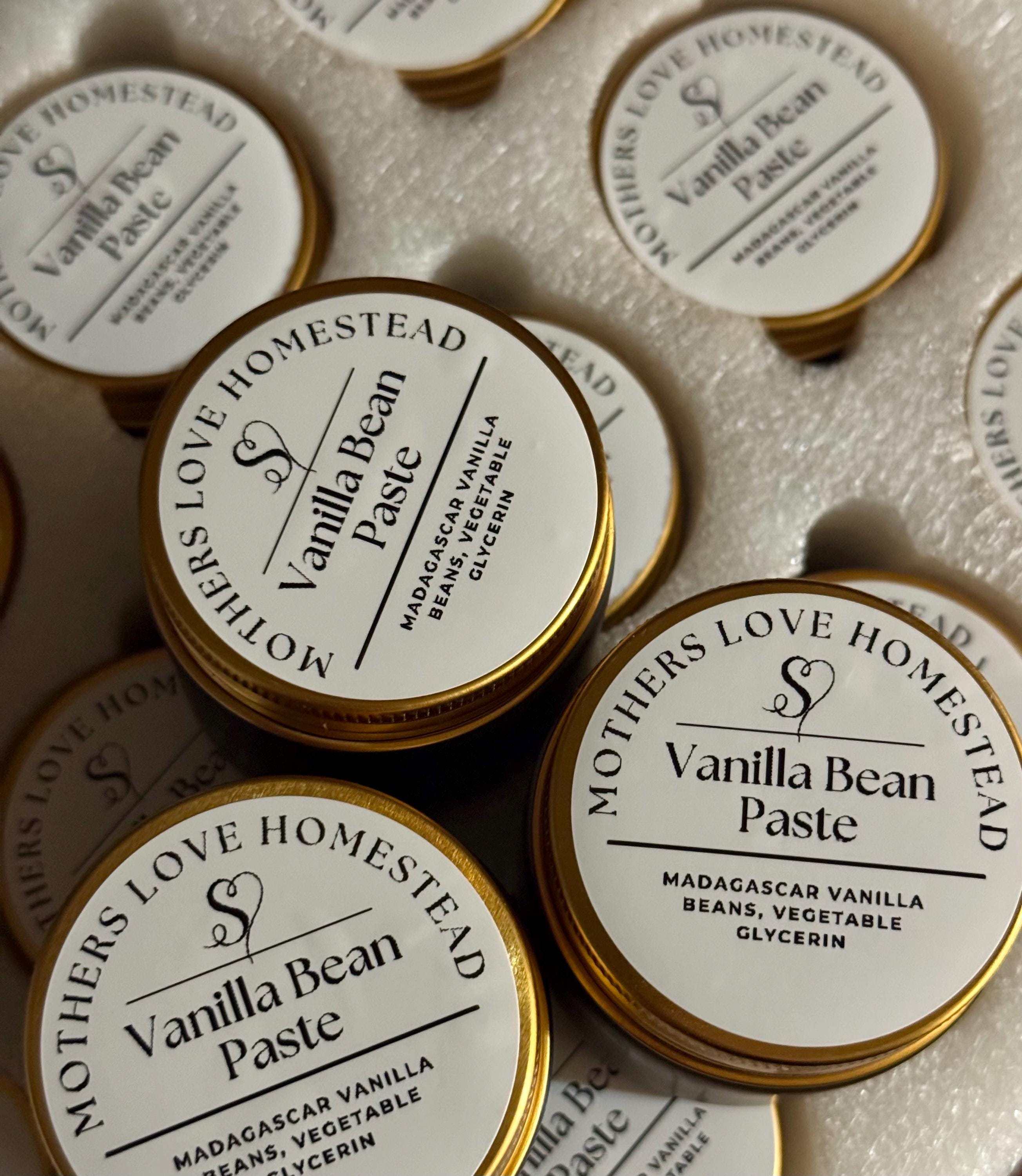 Madagascar Vanilla Bean Paste Small Batch Gourmet Baking (2 oz)