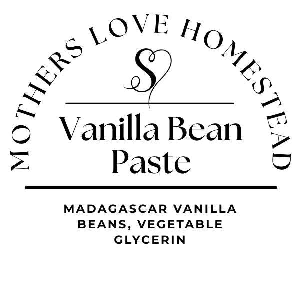 Madagascar Vanilla Bean Paste Small Batch Gourmet Baking (2 oz)
