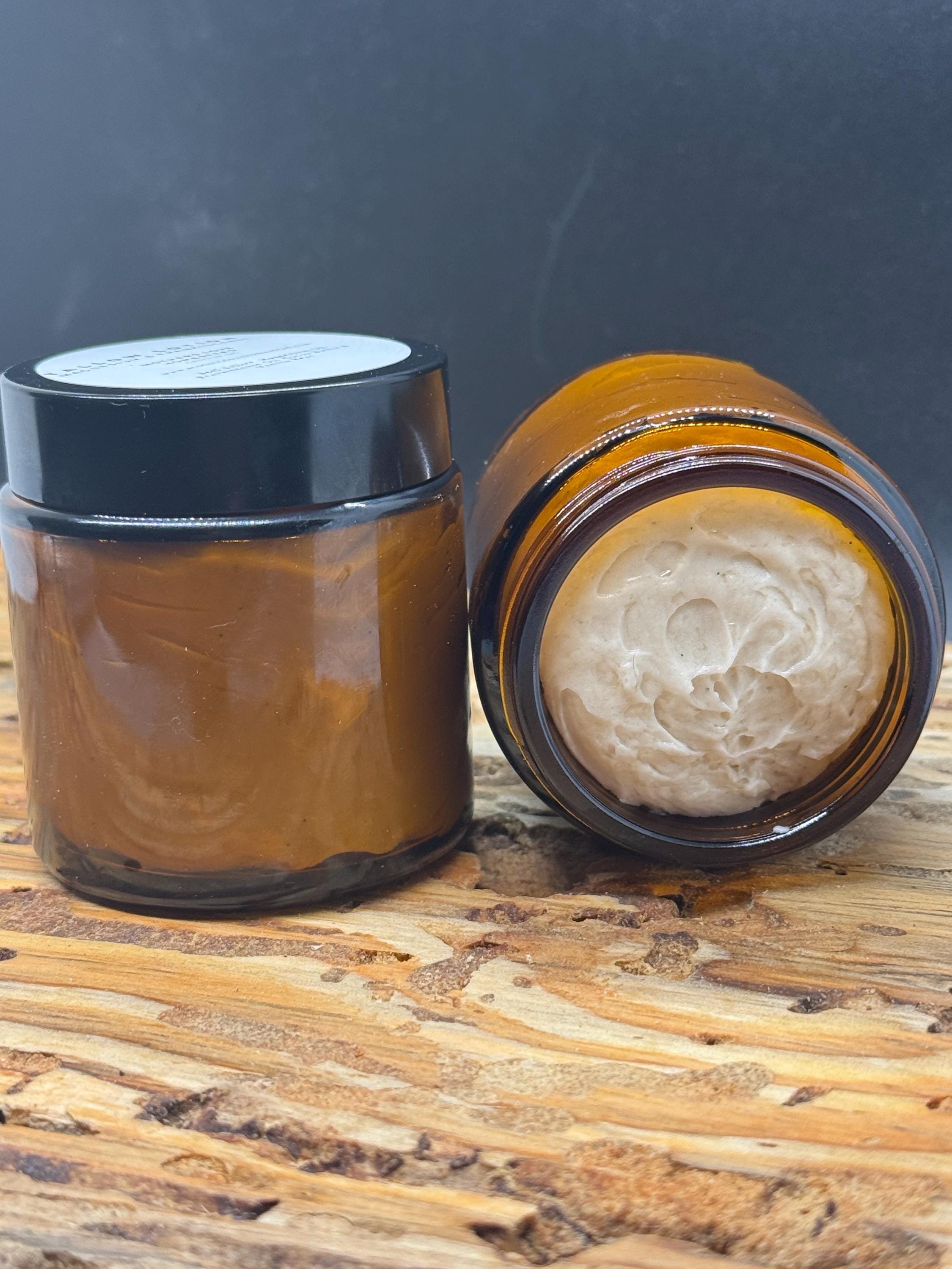 Magnesium Tallow Cream | Natural Relaxation Balm | Rustic Farmhouse Skincare | Homestead Handmade Moisturizer 4oz