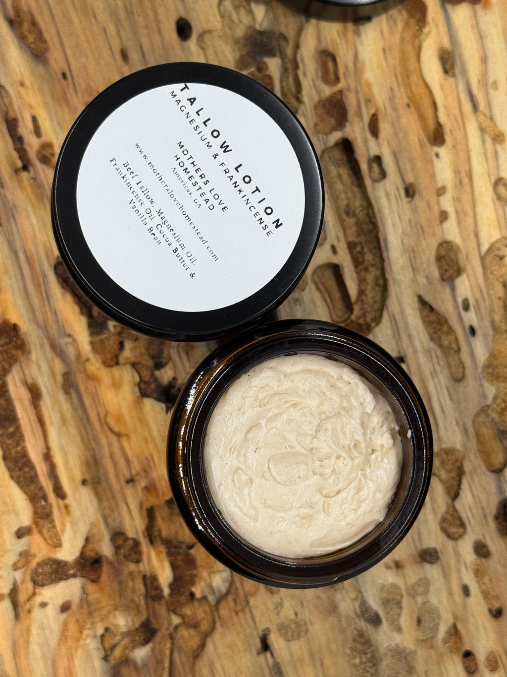 Magnesium Tallow Cream | Natural Relaxation Balm | Rustic Farmhouse Skincare | Homestead Handmade Moisturizer 4oz