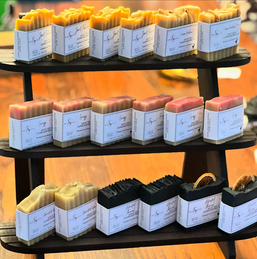 Mocha Goat Milk Soap: Coffee Scrub, Handmade Artisan Soap