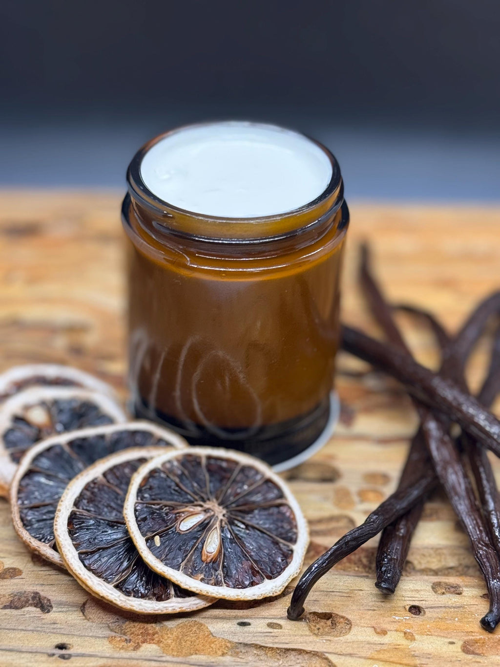 Orange Vanilla Tallow Lotion | Whipped Body Cream | Rustic Farmhouse Skincare | Handmade Homestead Moisturizer 4oz