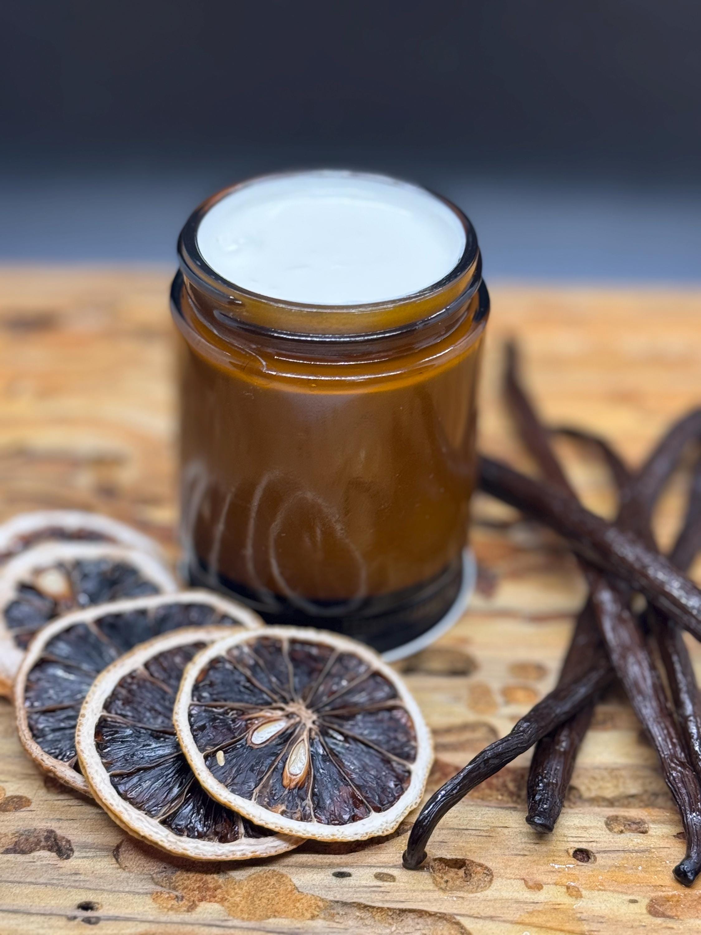 Orange Vanilla Tallow Lotion | Whipped Body Cream | Rustic Farmhouse Skincare | Handmade Homestead Moisturizer 4oz