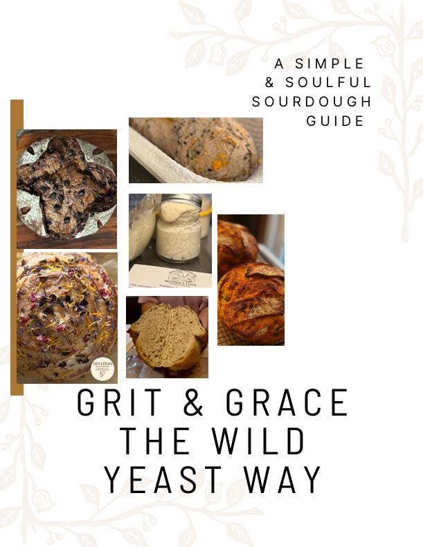 Simple Soulful Sourdough Guide (Electronic Copy) | Rustic Farmhouse Baking Booklet | Beginner Homestead Bread Tutorial |