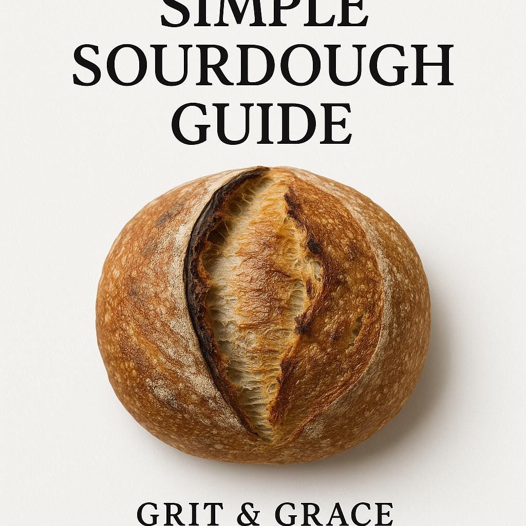 Simple Sourdough Baking Guide: Rustic Farmhouse Bread Tutorial