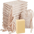 Sisal Soap Saver Bag: Eco-Friendly Exfoliating Soap Pouch