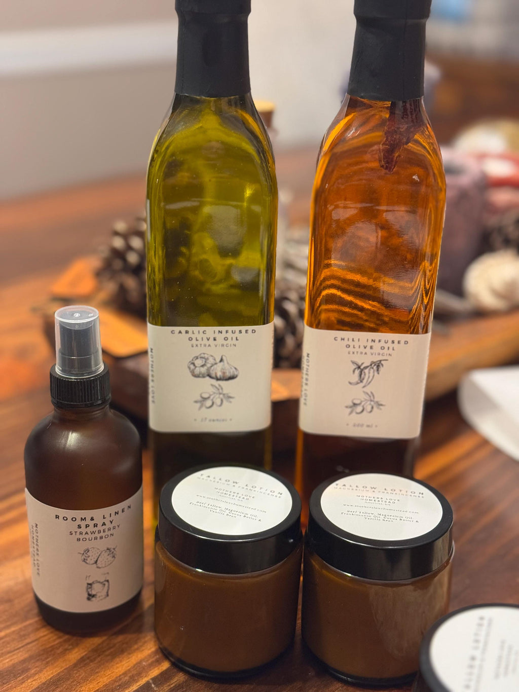 Small Batch Infused Olive Oil | Rustic Homestead Kitchen Essential | Handmade Flavor-Infused Oil Gift