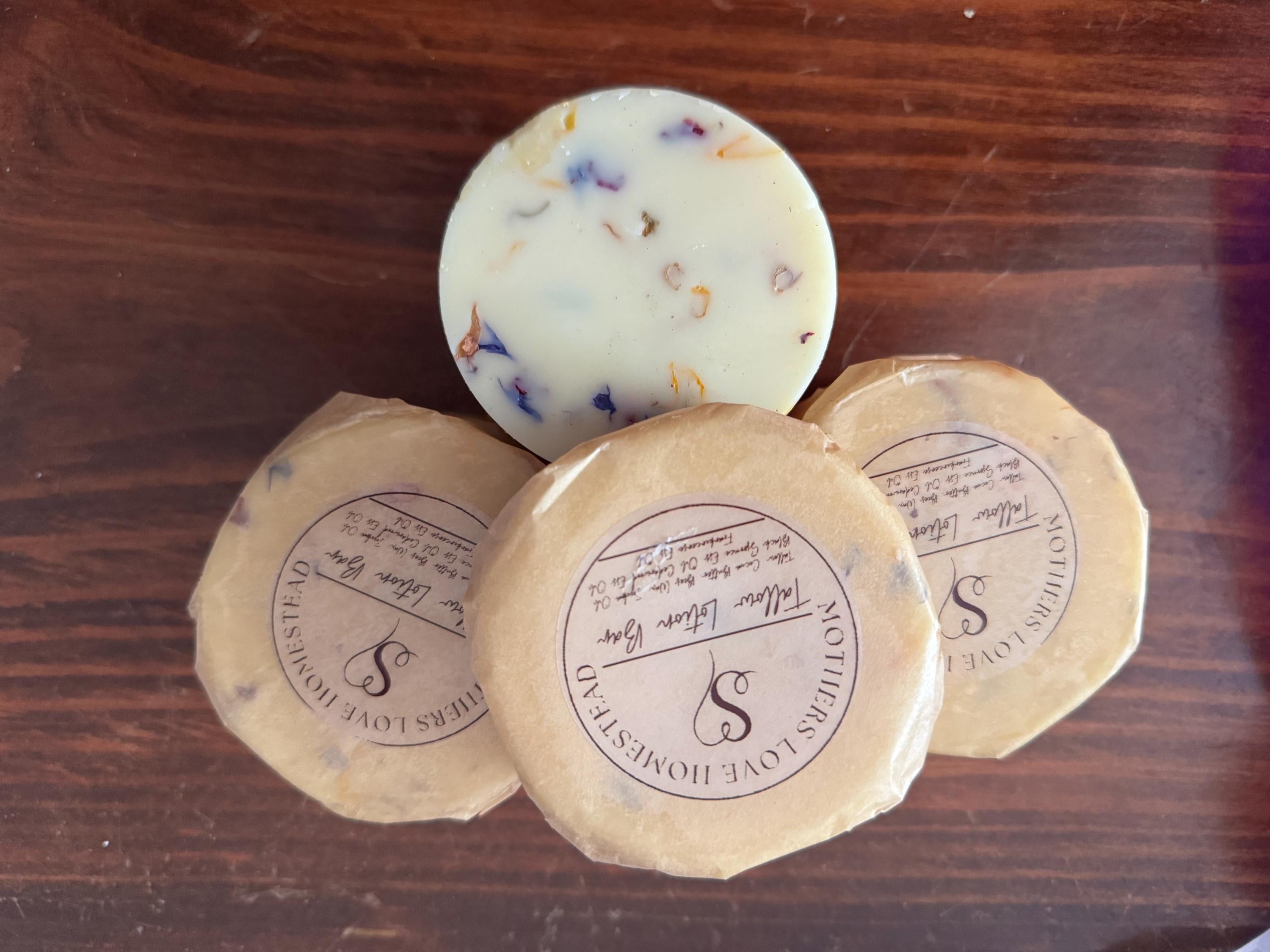 Tallow & Cocoa Butter Lotion Bar | Natural Moisturizing Body Bar